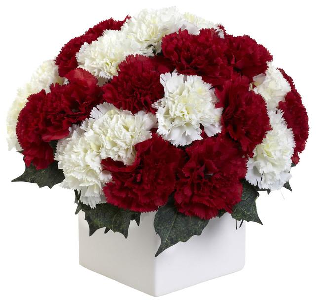 Red and White Carnations product1200